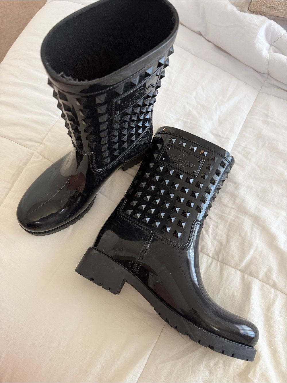 Valentino Garavani Pre-Owned
Rockstud rain boots